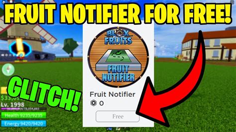 D Tier. . How to get fruit notifier for free in blox fruits